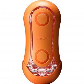 Мастурбатор Tenga Flip Orb — Sunset Orange, с изменяемым сжатием, со стимулирующими шариками внутри - 1