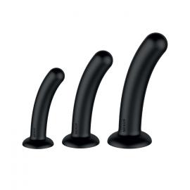 Набір ділдо Nexus Dilating Set (17см, 15см, 12,5см) - 1