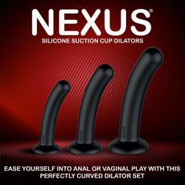 Набір ділдо Nexus Dilating Set (17см, 15см, 12,5см) - 5