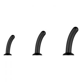 Набір ділдо Nexus Dilating Set (17см, 15см, 12,5см) - 2