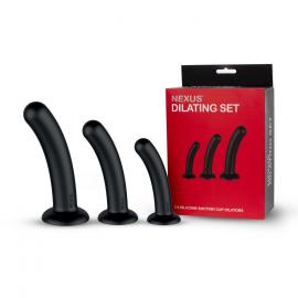 Набір ділдо Nexus Dilating Set (17см, 15см, 12,5см) - 7