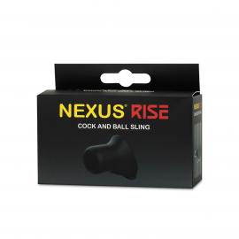 Эрекционное кольцо Nexus Rise Cock and Ball Sling - 2