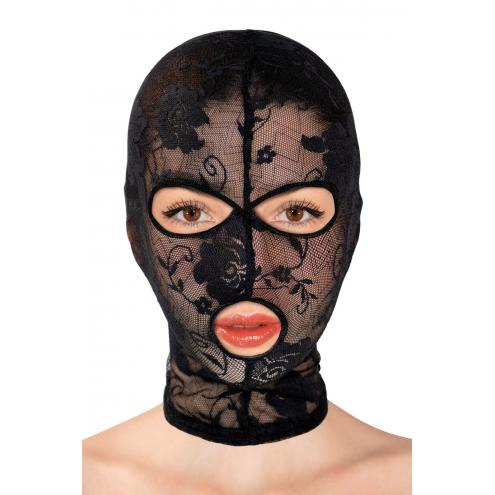 Каптур для БДСМ Fetish Tentation Patterned fishnet hood