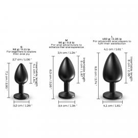 Анальная пробка Dorcel ONIX PLUG M - 6