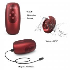 Мастурбатор Manwan SUB.ONE Velvet Red - 3
