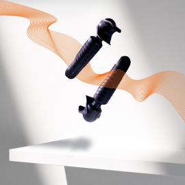 Мастурбатор-вібромасажер Manwan MAN.WAND EVO Black Plum, відмінно для пар, вібромінет - 2