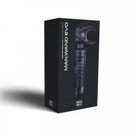 Мастурбатор-вібромасажер Manwan MAN.WAND EVO Black Plum, відмінно для пар, вібромінет - 4