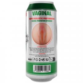 Мастурбатор-вагіна Alive Heineken Vagina II у вигляді банки пива - 6