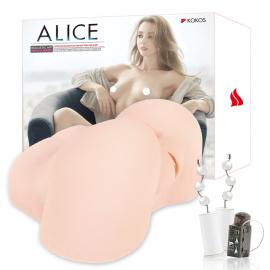 Мастурбатор Kokos ALICE 2WayPlus с вибрацией и массажем - 2