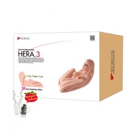 Мастурбатор Kokos Hera 3 2WayPlus з вібрацією та масажем - 10