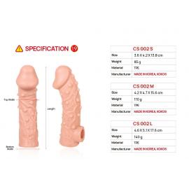 Насадка на член Kokos Cock Sleeve CS 002 L - 2