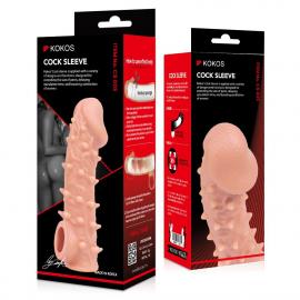 Насадка на член Kokos Cock Sleeve CS 005 M - 4