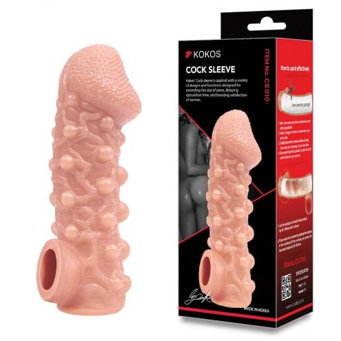 Насадка на член Kokos Cock Sleeve CS 010  L