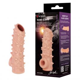 Насадка на член Kokos Nude Sleeve NS 006 L - 3