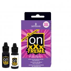Возбуждающие капли для клитора Sensuva On xXxTREME Arousal Oil (5 мл) with Antidote (5 мл) - 1