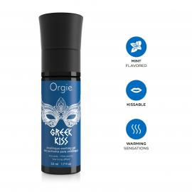 Стимулюючий гель для анілінгуса та анального сексу Orgie Greek Kiss, 50 мл - 2