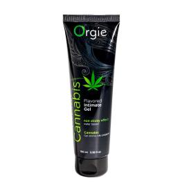 Лубрикант на водной основе Orgie Lube Tube Cannabis, 100 мл, с маслом семян конопли
