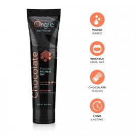 Лубрикант на водній основі Orgie Lube Tube Chocolate, 100 мл - 2