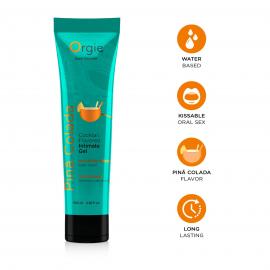 Лубрикант на водній основі Orgie Lube Tube Pina Colada, 100 мл - 4