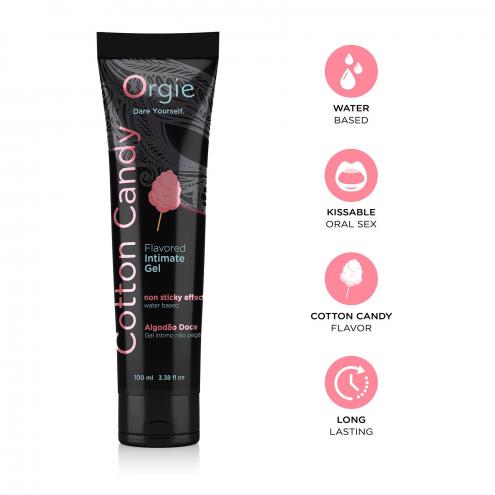 Лубрикант на водной основе Orgie Lube Tube Cotton Candy, 100 мл