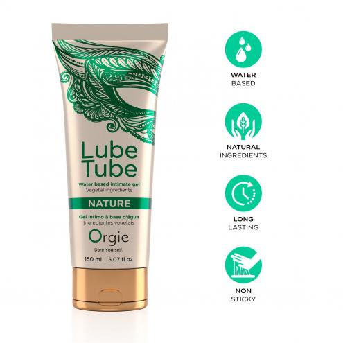 Лубрикант на водной основе Orgie Lube Tube Nature, 150 мл