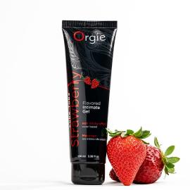 Лубрикант на водной основе Orgie Lube Tube Strawberry, 100 мл - 3