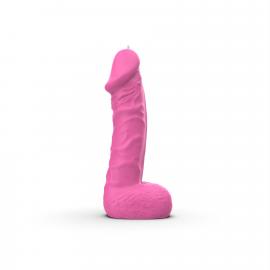 Свічка у вигляді члена Чистий Кайф MEDIUM Pink - 1