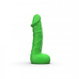 Свічка у вигляді члена Чистий Кайф MEDIUM Green - 1