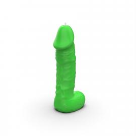 Свічка у вигляді члена Чистий Кайф MEDIUM Green - 5
