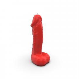 Свічка у вигляді члена Чистий Кайф LARGE Red - 1