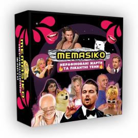 Настольная игра MEMASIKO - нерафіновані жарти та пікантні теми 18+ (UA) - 1