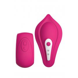 Вібратор в трусики Liebe Panty Vibe Recargable Cerise, трусики S-M в комплекті - 4