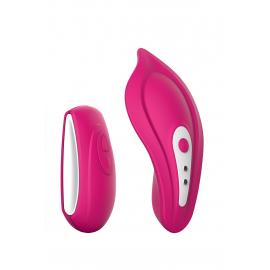 Вібратор в трусики Liebe Panty Vibe Recargable Cerise, трусики S-M в комплекті - 1