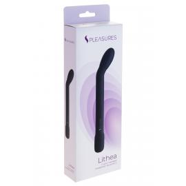 Тонкий вібратор для точки GS Pleasures Lithea Black - 3