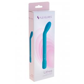 Тонкий вібратор для точки GS Pleasures Lithea Turqouise - 3
