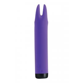 Вибратор S Pleasures Bullets Amethyst, с двумя отростками - 4