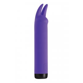 Вибратор S Pleasures Bullets Amethyst, с двумя отростками - 1