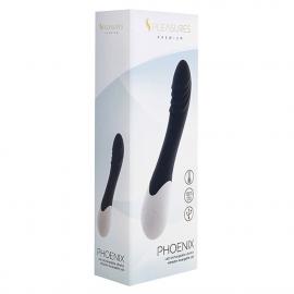 Вібратор для точки G S Pleasures Premium Phoenix, чорний - 3