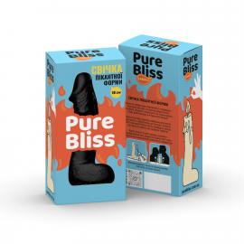 Свічка у вигляді члена Pure Bliss MINI Black 15 см - 6