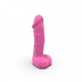 Свічка у вигляді члена Pure Bliss MINI Pink 15 см - 5