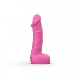 Свічка у вигляді члена Pure Bliss MINI Pink 15 см - 1