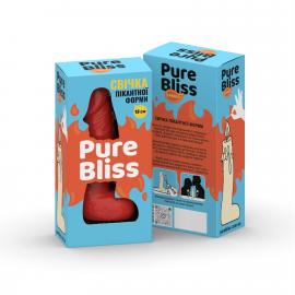 Свічка у вигляді члена Pure Bliss MINI Red 15 см - 7