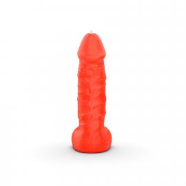 Свічка у вигляді члена Pure Bliss MINI Orange 15 см - 4