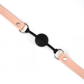 Кляп Liebe Seele Dark Candy Pink Ball Gag - 3