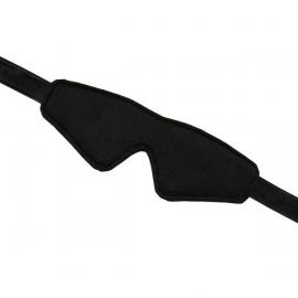 Маска на очі Liebe Seele Boudoir Amor Blindfold Black - 5