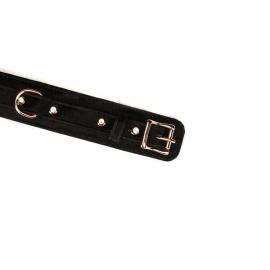 Нашийник з повідцем Liebe Seele Boudoir Amor Collar with Leash Black - 8
