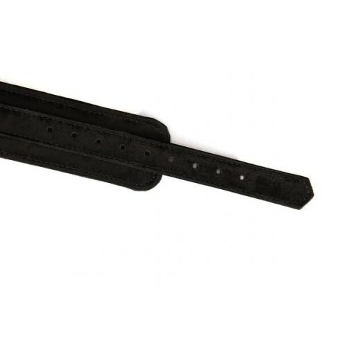 Нашийник з повідцем Liebe Seele Boudoir Amor Collar with Leash Black