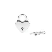 Замочок Liebe Seele Heart Shape Padlock Silver (2 шт)