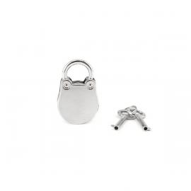 Замочек Liebe Seele Frog Shape Padlock Silver (2 шт) - 1