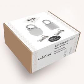 Замочек Liebe Seele Frog Shape Padlock Silver (2 шт) - 2
